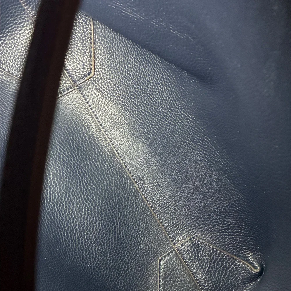 Chic Purple Leather‎ Tote Bag